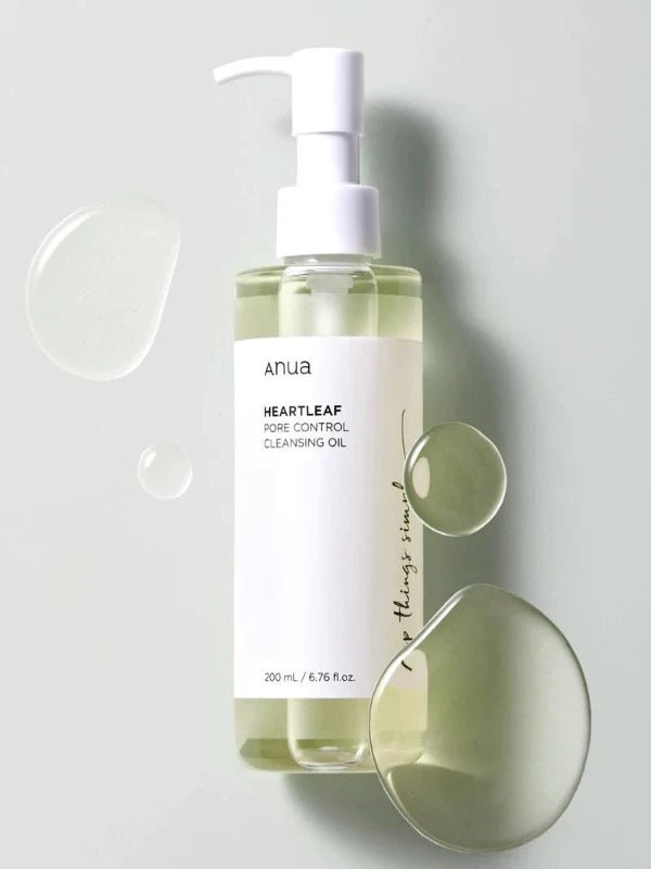 Anua Gentle Cleansing Oil with Heartleaf Extract - Non-comedogenic cleansing oil for acne-prone, sensitive skin by The Pretty Picks.