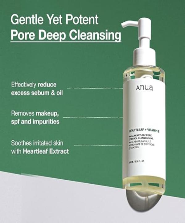 Anua - Heartleaf Pore Control Cleansing Oil - Cleanser - My Store