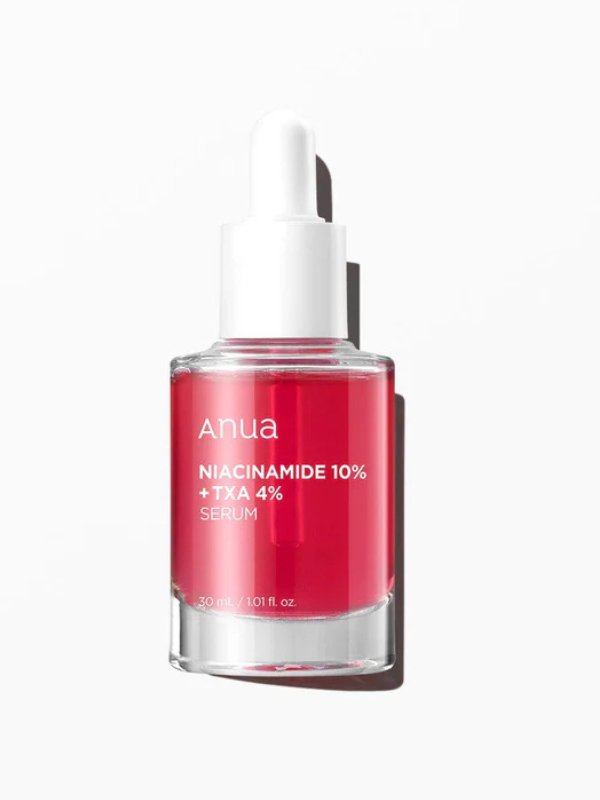 Anua Niacinamide 10% + TXA 4% Serum - Brightening serum for dark spots, hyperpigmentation, and radiant skin by The Pretty Picks.