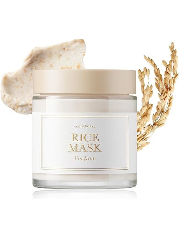 I'm from - Rice Mask - Brightening and gentle exfoliation mask for all skin types by The Pretty Picks