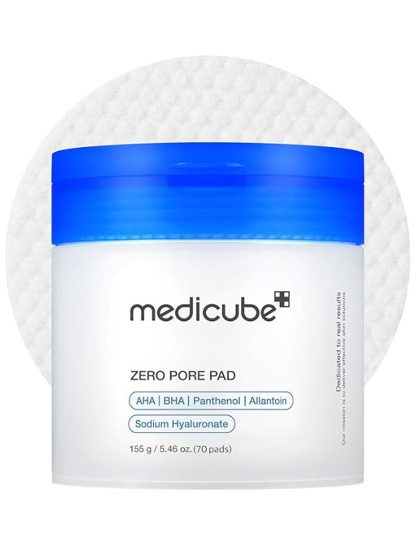 medicube - Zero Pore Pad 2.0 - Exfoliating and pore-refining pads by The Pretty Picks