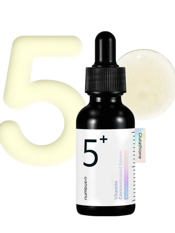 numbuzin - No.5 Vitamin Concentrated Serum - Brightening serum for radiant skin by The Pretty Picks