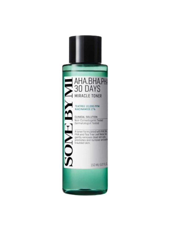 SOME BY MI - AHA, BHA, PHA 30 Days Miracle Toner for acne and smooth skin by The Pretty Picks