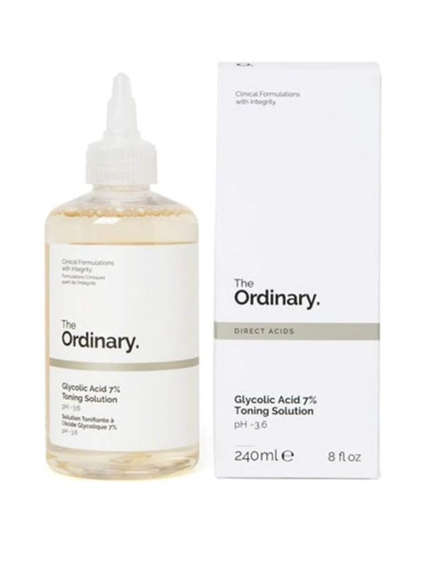 The Ordinary Glycolic Acid 7% Exfoliating Toner - Front View | The Pretty Picks