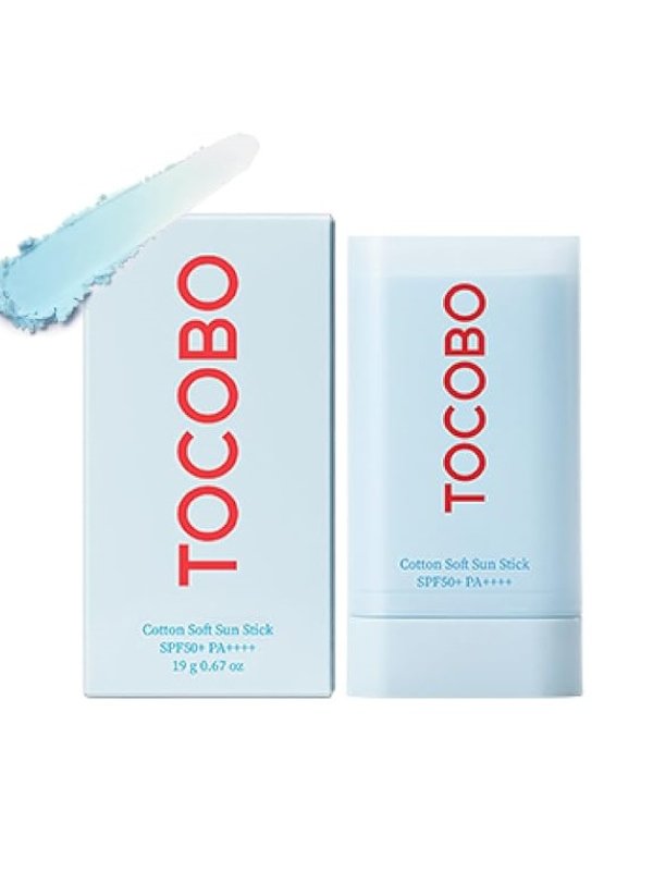 TOCOBO Cotton Soft Sun Stick - Lightweight Sun Protection | The Pretty Picks